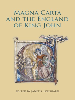 cover image of Magna Carta and the England of King John
